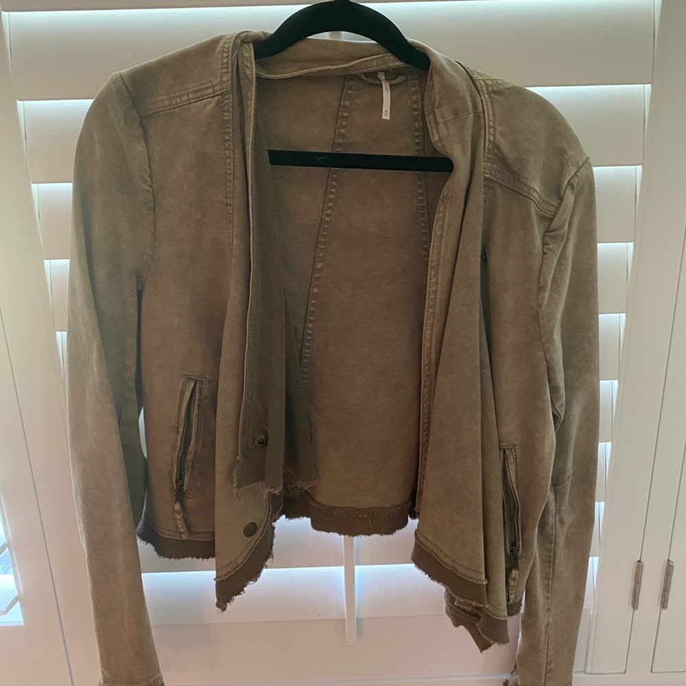Free People BoHo Beige Jacket